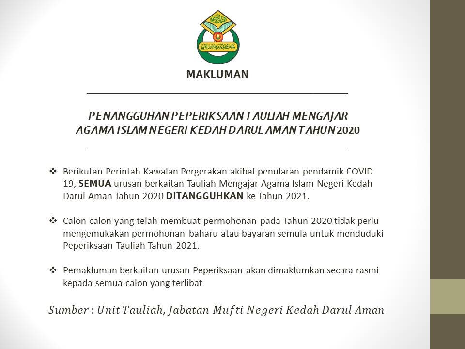 Portal Rasmi Jabatan Mufti Kedah Darul Aman